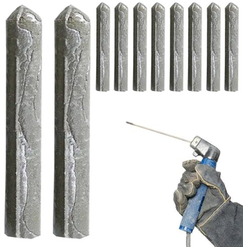 WEITING Soudure À Faible Fusion, Baguette De Soudage Universelle, Baguettes De Soudage Faciles À Fondre, Fusion Facile À Basse Température Fil Fourré pour Réparer Les Réservoirs D’Eau en Aluminium