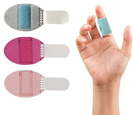 Lvjkes 3 Stück Fingerschiene,fingerschutz bei verletzung,Fingerbandage Fingerstabilisator mit Verstellbare Finger Splint Schiene für gebrochene Finger Arthrose Schmerzlinderung(Drei Farben)