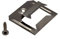 Profilholzkralle 10 x 7 mm | Nut-Feder | 120 Stück | inkl. Schrauben