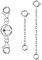 Magnet Kettenverlängerung Silber, ALEXCRAFT Sterling Silber 925 Magnetverschluss Halskette Armband Ketten Verlängerung Magnet Doppel Karabinerverschluss Verlängerungskette 1 2 Zoll Schmuckherstellung
