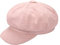 MK MATT KEELY Schirmmütze Damen Baskenmütze Newsboy Barett Cap Damen Ballonmütze mit Visier für Vier Jahreszeiten,Tweed Rosa