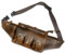 Handadsume Echtleder Wandern Reiten Reisen Fanny Pack Hüfttasche Kleine Telefon Tasche für Männer Frauen 380 (381 brown)