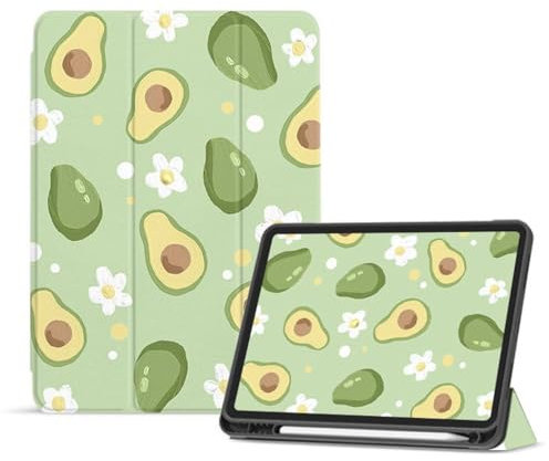 DELIGUO Coque pour Ipad 9 8 7 (10,2 Pouces 9Ème Génération 2021 / 8Ème Génération 2020 / 7Ème Génération 2019) Magnétique Smart Auto Wake/Sleep Slim Stand Cover - Avocat