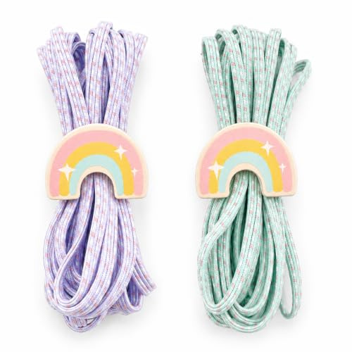 House of Marbles French Skipping Rope for Children, Traditional Elastics Playground Game for Solo or Group Play, Balance and Coordination Activity, Party Bag Gift and Stocking Filler