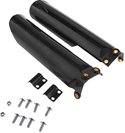 Bordhap 1Pair Motorcycle Front Fork Absorber Protector Covers Plastic Guards for 110Cc 125Cc 140Cc 150C 160Cc Dirt Bike Pit Bike