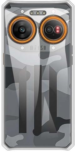 Auotu Funda with protección de la cámara de Silicona Carcasa TPU Silicone Case Cover Bumper para IIIF150 Air 2 Ultra Smartphone (Transparente)