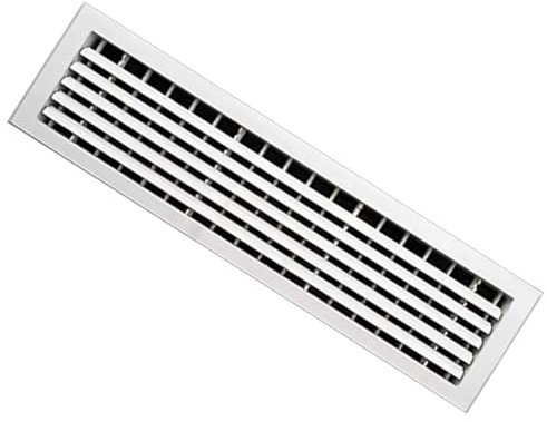 IkErna 150X200Mm Abs White Air Vent Grille Cover,Kitchen Air Vent Grille Cover Cupboard Vents Fridge Vent Louvred Wall/700 * 150Mm