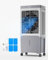 VEVOR Enfriador de aire evaporativo y enfriador de pantano, aire acondicionado de 1800 CFM con depósito de agua de 6.8 galones, control remoto, temporizador de 12 horas, 4 recipientes de hielo, 3