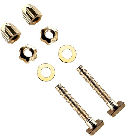 Randlose Sonnenbrillen, quadratische Schrauben/Kappen, Ersatz für großes C-Dekor, Randlose-Schrauben-Set, Sonnenbrillen-Reparaturset (2er-Set)