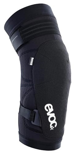 EVOC Knee Protector LS Flex Enduro, Rodilleras robustas para MTB (Rodilleras de Enduro con protección de Rodilla de Nivel 2, Ajuste Power Flaps, Rodilleras Transpirables, Talla: XL), Negro