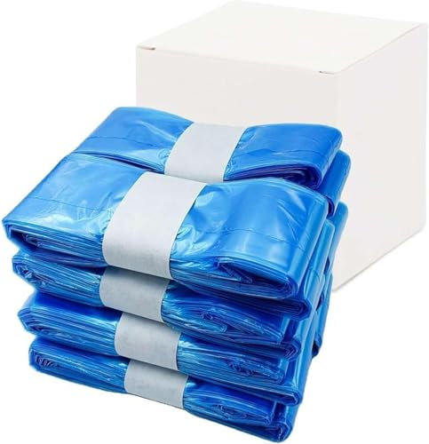 8 Pack Nappy Bin Refills, Smellproof, 6.5m long, hold upto 320 nappies, Refill Nappy Bags, Diaper Bin Pail Disposal Bags,Compatible with Angelcare and Spross Diaper, Twist & Click and all others