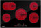 Wehimo -Placa Vitroceramica 5 Fuegos 9 niveles de Potencia,Control Táctil,Temporizador 99min, Dispositivo de Bloqueo de Seguridad,Indicador de Calor