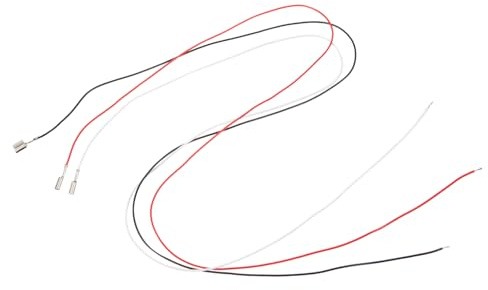 SOIMISS 3 Stück Teiliges Phonograph Datenleitungen Gleichmäßige Dicke Langlebige Stereo Headshell Kabel für Plattenspieler Einfache Installation Robust und Alterungsbeständig Kompatibel