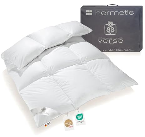 Extra warme 100% Winter Daunendecke Holsteiner Daunen 135x200 1380g | Extra warm, 1380g Füllgewicht