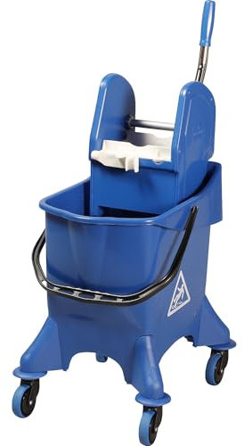 kaiserkraft | Nasswischwagen | 1 x 30-l-Fahreimer | Breitwischmopp-Set