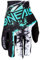 O'NEAL | Fahrrad- & Motocross-Handschuhe | MX MTB DH FR Downhill Freeride | Langlebige, Flexible Materialien, belüftete Handoberseite | Matrix Glove Impact | Erwachsene | Schwarz Türkis | Größe M