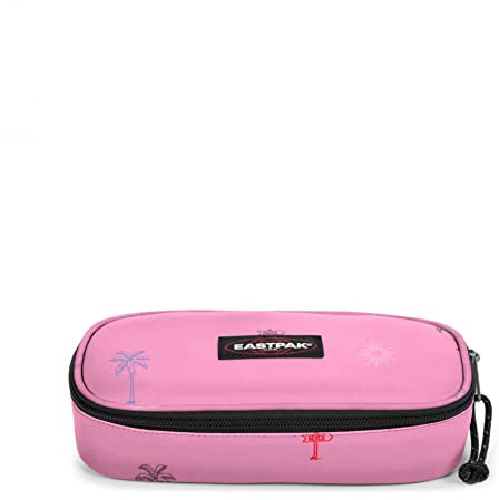Eastpak Oval Single Astuccio Portapenne, Taglia Unica, Rosa (Icon Rosa 01)