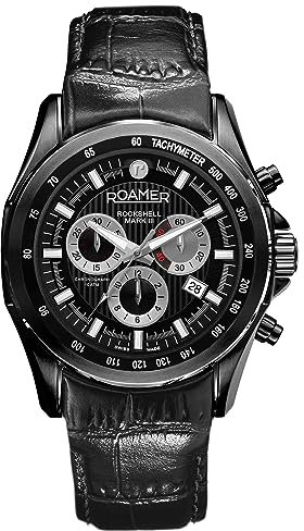 Roamer Rockshell Mark III 220837425502 Herrenuhr Chronograph