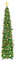 Pop Up Christmas Tree, 150cm/5ft Collapsible Artificial Tinsel Xmas Tree with LED Light/Star Dome Light for Xmas Home Party Indoor Outdoor Decor (Green)