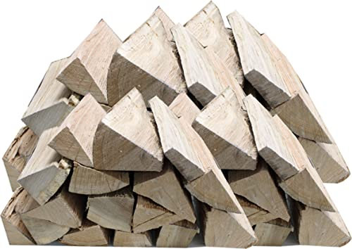 90 Kg Kaminholz Brennholz Feuerholz Grillholz Eiche trocken 33 cm Länge