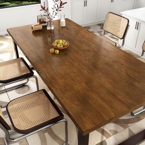 HotDecor Wood Effect Wallpaper Kitchen Worktop Vinyl Covering Peel and Stick Reddish Brown Wood Vinyl Wrap Counter Contact Paper Self Adhesive Wallpaper for Bedroom Sticky Back Plastic 60cm X 300cm