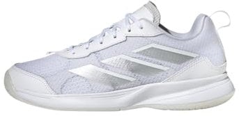 adidas Damen Avaflash Low Tennis Shoes Tennisschuhe, Cloud White/Cloud White/Silver met, 39 1/3 EU