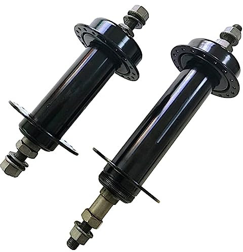 FUBESK Ein Paar 36 Loch vorne und hinten Scheibenbremsennaben Mountainbike Metallnaben für Mountainbike 36 Loch Schneefahrrad, ATV Variable Geschwindigkeit Nabenwelle Skin