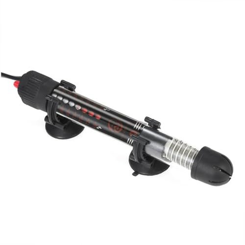 Kavolet Riscaldatore Acquario 50W, Termostato Acquario, Riscaldamento Rod, Sommergibile Heater con 2 Ventose, Termoriscaldatore Acquario, Scaldabagno per Serbatoi di Pesce e Acquario 220-240V