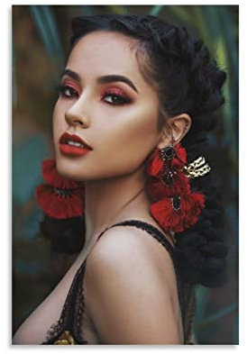 SECOLI Becky G 1 Fashion Poster Dekorative Malerei Leinwand Wandkunst Wohnzimmer Poster Schlafzimmer Gemälde 30 x 45 cm
