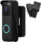 Blink Doorbell Angle Mount- Wide Angle Adjustable for Blink Video Doorbell Camera 1st Gen Home Office Apartment Door (Angel-Black)