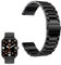 Compatible pour ICE-WATCH Metal Acier Classique Bracelet De Remplacement - Ice Smart Montre Connectée Femme 1.85 Inch (Noir)