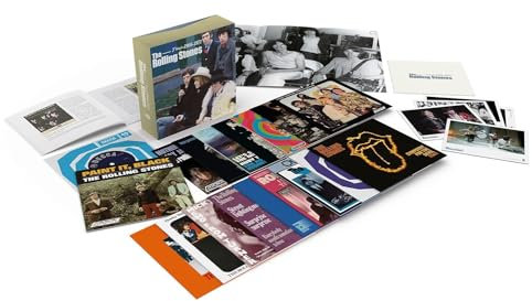 The Rolling Stones, Neues Album 2024, The Rolling Stones - 7″ Limitierte Singles Vinyl-Box, 18 Vinyl-Single, Volume Two: 1966-1971, 18 LP mit 32-seitigem Buch