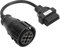 OBD2 Adapter 12Pin Man 16Pin LKW Diagnose Verlängerungskabel Ersatz für Delphi