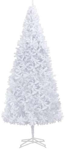 Albero di Natale artificiale bianco 500 cm, wenjingqi-284296