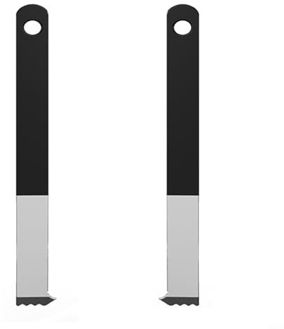 for HPLIVE 2 Pieces Paving Stone Puller Tool Paving Stone Extraction Tool Paving Stone Extractor with Grout Scraper and Gripper