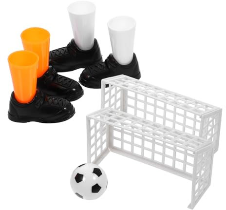 KOMBIUDA Spielset 3er-Pack Mini-fußball Für Kinder Desktop-fußballspiel Spielzeug Hand-Augen-koordination Und Krafttrainingsmaterial