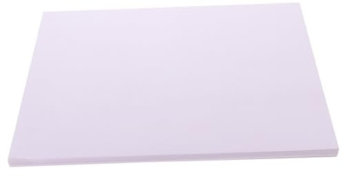 SHOWERORO 50 Hojas Papel De Impresión Autoadhesivo Papel De Impresión De Etiqueta Etiquetas De Impresora A4 Imprimir Papel Adhesivo Papel Imprimible Adhesivo Pegatinas Violet