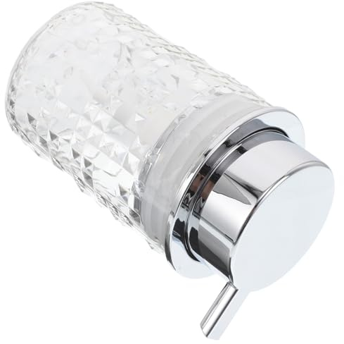 Healvian Foaming Hand Soap Dispenser Refillable Automatic Foaming Glass Bottle Soap Pump for Bathroom Kitchen