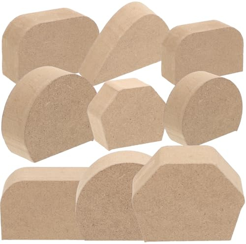 MUELODSIC Molde de Bricolaje para Asas de Tazas de Cerámica de Madera, Herramienta Ligera para Moldear Asas, Accesorios Creativos para Tazas de Cerámica