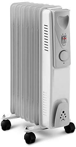 Radiateur bain d'huile 1500W 7 éléments - Warm Tech