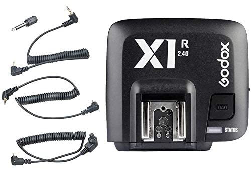 GODOX X1R-S Wireless Flash Receiver for Sony DSLR Cameras and MI Shoe For A7 A7R A7S A7II A7RII A58 A99 A6000 Wireless LCD Flash Transmitter with Godox 2.4G Triggering System