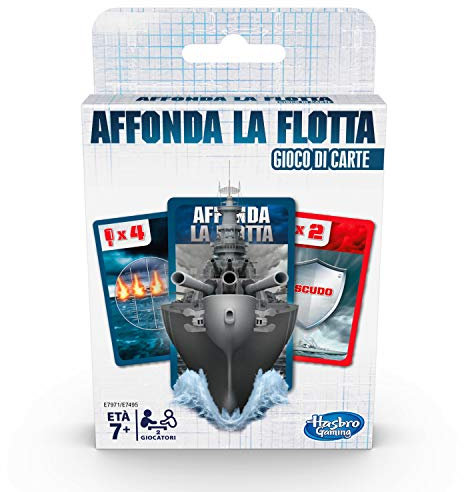 Hasbro Gaming Coule la Flotte, Jeu de Cartes