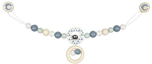 Heimess - Modische Kinderwagenkette Blau – Holz, Buche – 765260