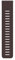 Polar Halbes FKM-Armband S für Grit X Pro Braun, S, 22mm