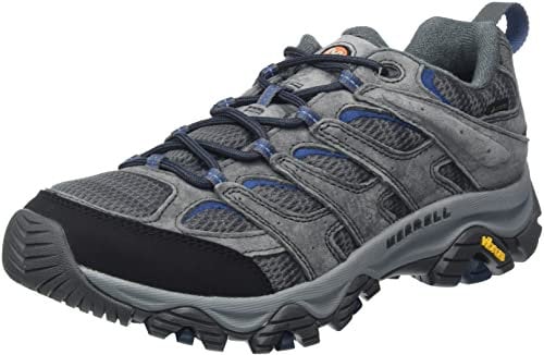 Merrell Men's Moab 3 GTX Hiking Shoe, Granite/Poseidon, 8.5 UK