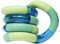 Tangle 85710 Fidget Toy Junior Classic Serie, Antistress Finger Spielzeug, fördert Feinmotorik, beliebig dreh- und kombinierbar, Motorikspielzeug für Kinder ab 3 Jahre, Forrest - Dunkelgrün & Hellgrün