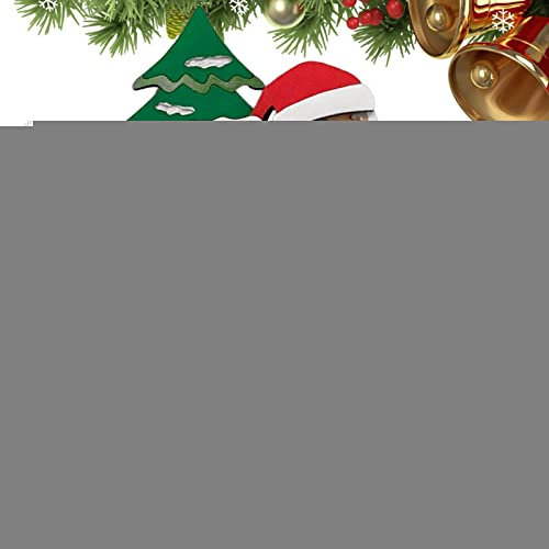 Christmas Door Frame Decoration, Wooden Door Frame Christmas Decorations, Holiday Door Decorations for Indoor Outdoor, Christmas Door Decorations