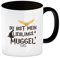 Lieblingsmuggel Kaffeebecher in schwarz für Zauberschüler und Hexen eine bunte Tasse für alle Magie-Fans Fiktion Kaffeetasse Fantasy schön