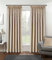 Enhanced Living Oxford Premium Velvet Cream Blackout Curtains for Curtains for Bedroom - Supersoft Tape Top Curtains - 66x90 inch (168x229 cm) - 2 x Curtain Panels