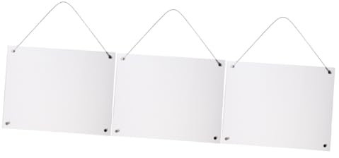 Gatuida 3 STK Fotorahmen Aus Klarem Kristall Collage-Rahmen Kartenständer Klarer Präsentationsständer Plakatrahmen Bilderrahmen Fotohalter Fotodekorrahmen B5 Geschäftslizenz Acryl Hängend